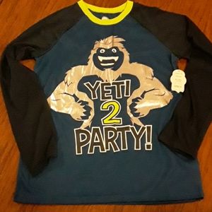 Pajama long sleeve shirt